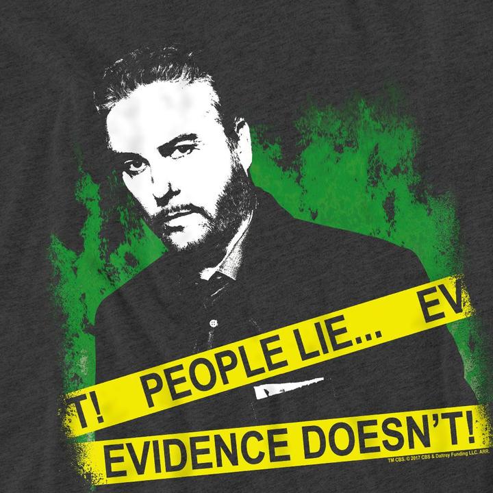 Actual product image Csi: NY Unisex Adult People Lie T-Shirt (3XL)