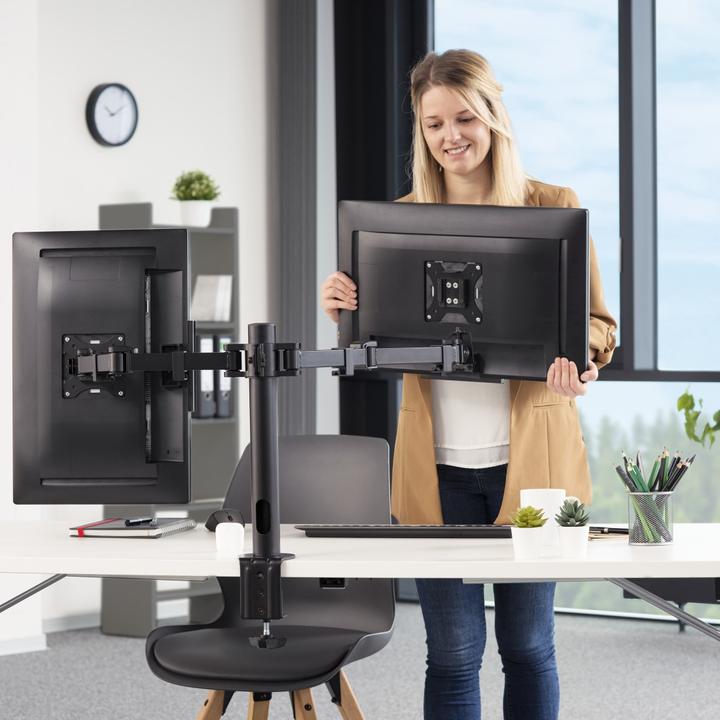 Image du produit Hama Double bras (Tables, 35", 15 kg)