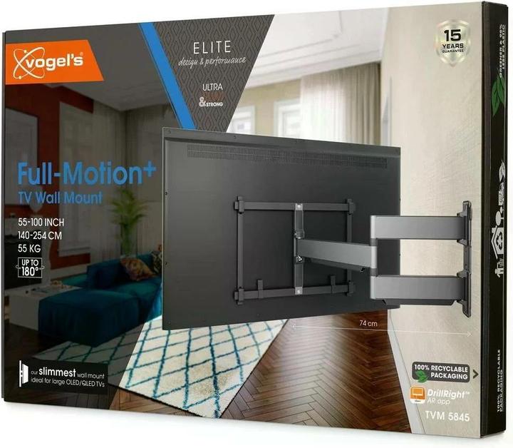 Immagine prodotto Vogels TVM 5845 (Muro, 100", 55 kg)