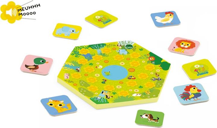 Actual product image Djeco Game - Memo Meuh (Multilingual)
