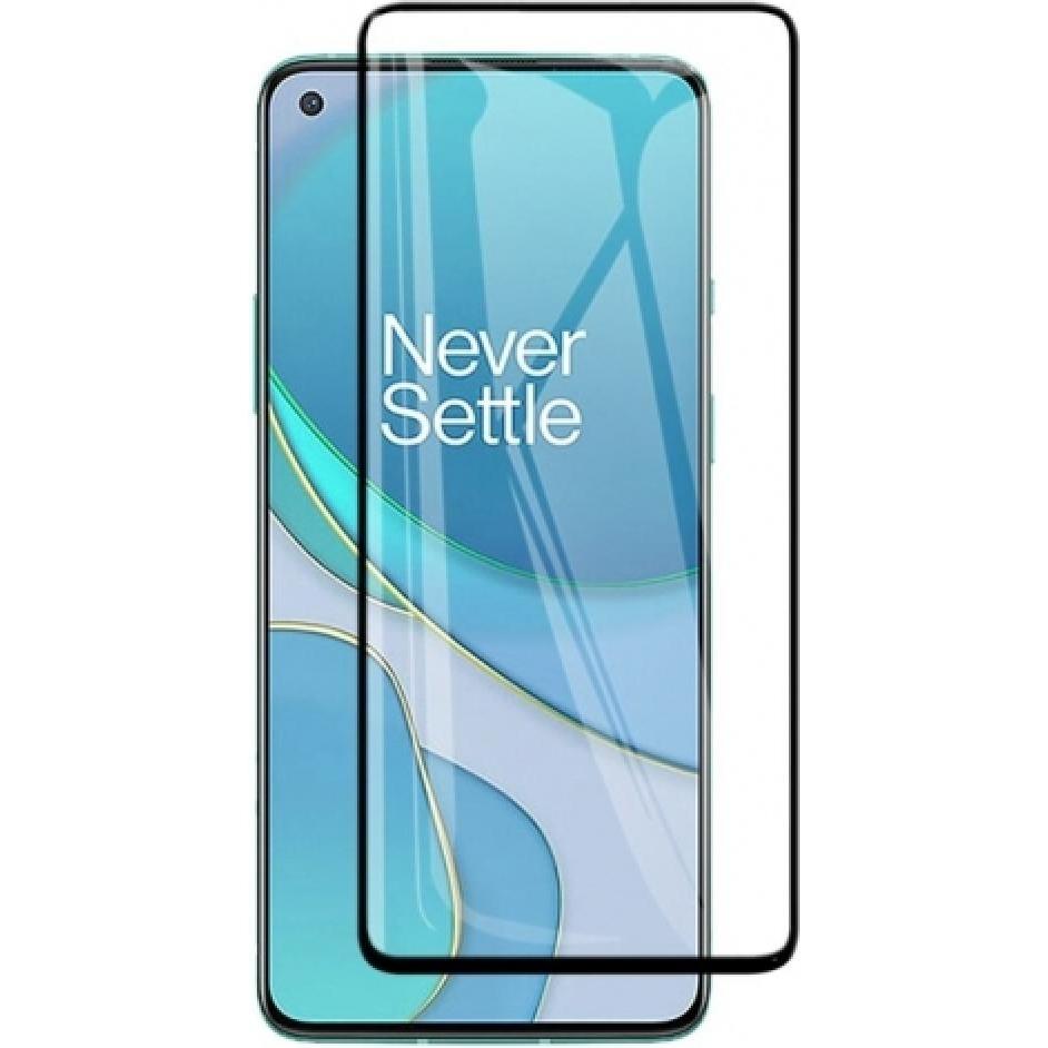 Screenguard OnePlus 9 Full Screen Panzerglas Schutzfolie 2.5D 9H (1 Stück, OnePlus 9), Smartphone Schutzfolie, Schwarz