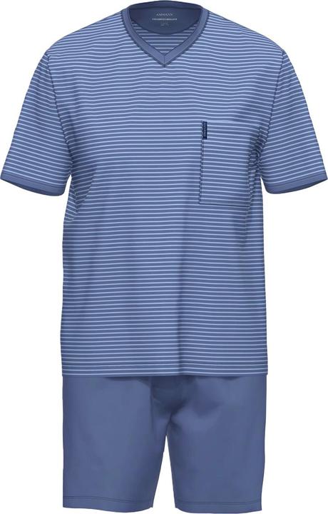Immagine prodotto Ammann Pigiama in cotone extra leggero a maniche corte (48, S)