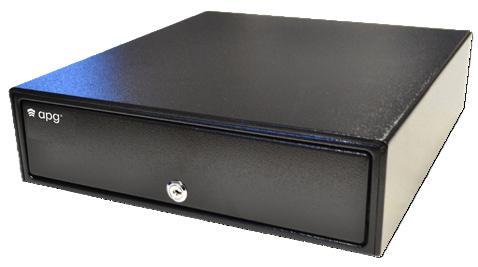 Image du produit APG Cash Drawer Ecd330 Slide-Out Black Painted