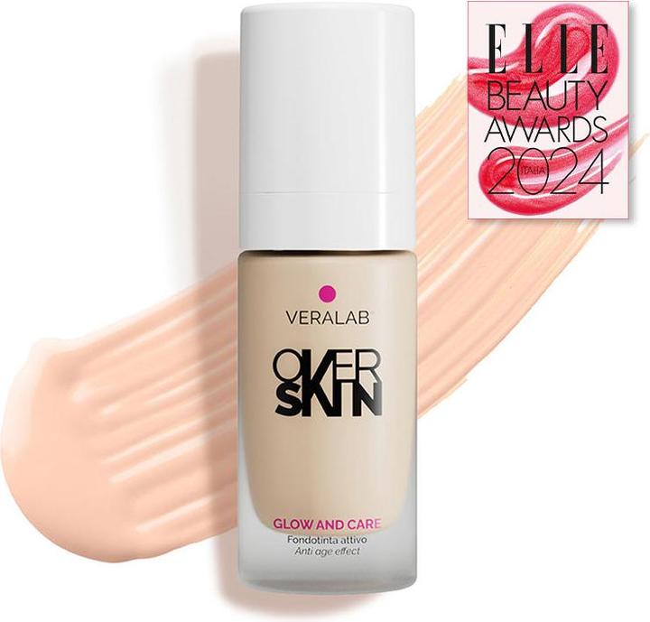Produktbild Veralab Glow And Care - Anti Age Foundation N.01 Porcelain (01 Porcelain)