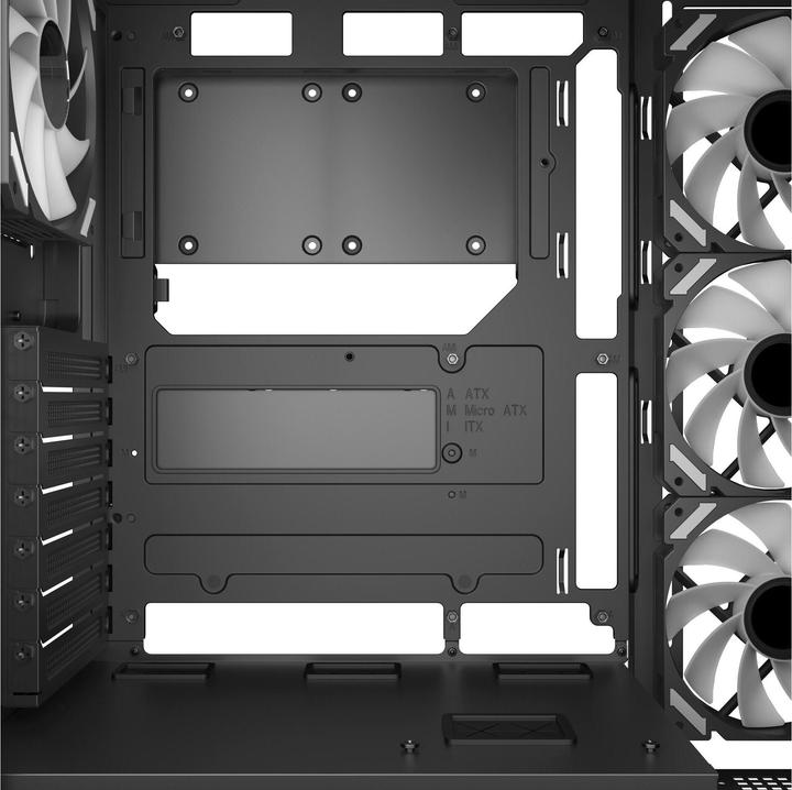 Produktbild Sharkoon PC-Gehäuse ELITE SHARK CA500 Schwarz, Unterstützte (ATX, mATX, Mini-ITX)