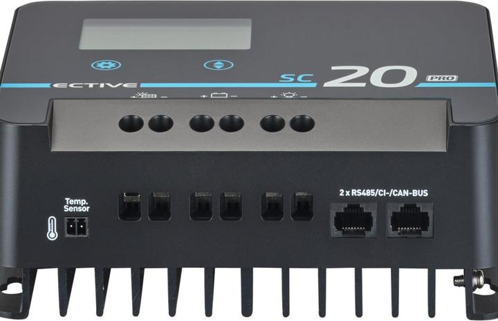 Image du produit Ective SC 20 Pro | MPPT Solar-Laderegler 12V/24V 20A | 2. Generation