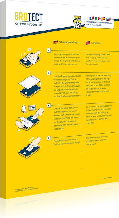 Productafbeelding BROTECT Schermbeschermer Schermbeschermfolie Helder Transparant