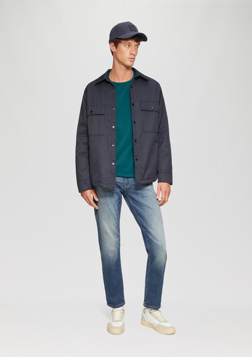 Actual product image S.Oliver T-Shirt Softes Longsleeve aus Jersey mit Logo-Detail (3XL)