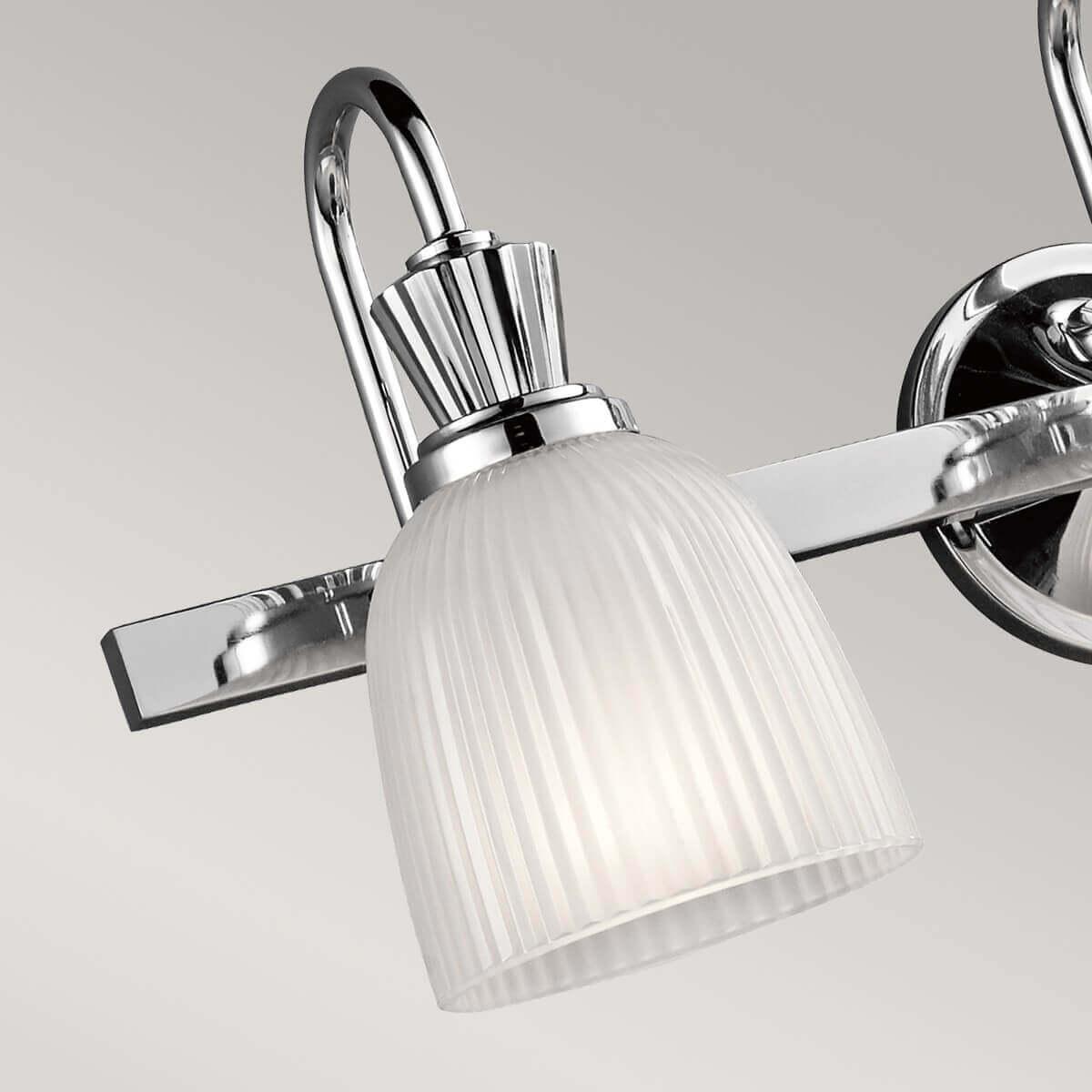 Thumbnail - Elstead Lighting, Wandleuchte + Deckenleuchte, Cora LED Wandleuchte G9 3-fach Poliertes Chrom IP44 (960 lm, G9)