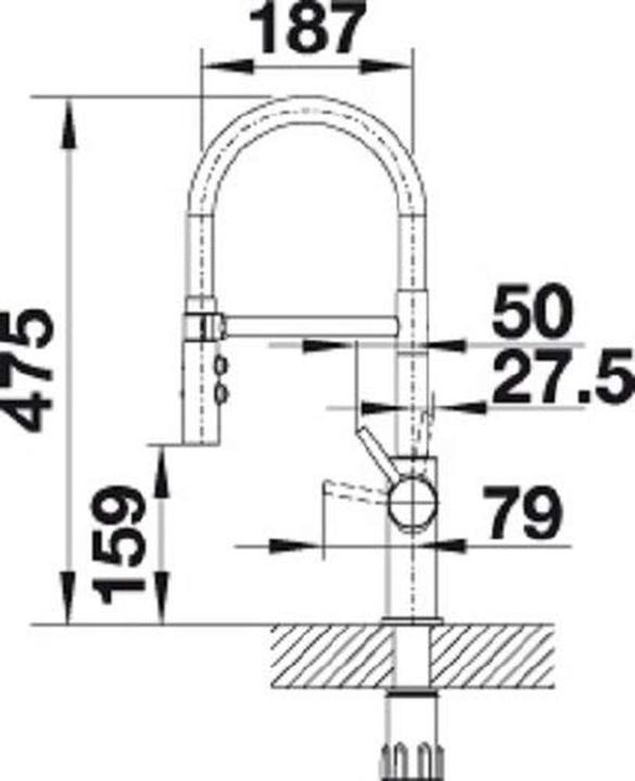 Actual product image Blanco Catris-S Flexo