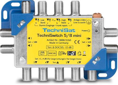 Actual product image TechniSat TechniSwitch 5/8 mini (Multi switch)
