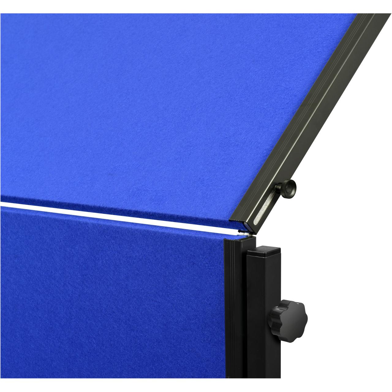 Thumbnail - Legamaster, Präsentationstafel, PREMIUM PLUS Moderationswand klappbar marineblau (120 x 150 cm)