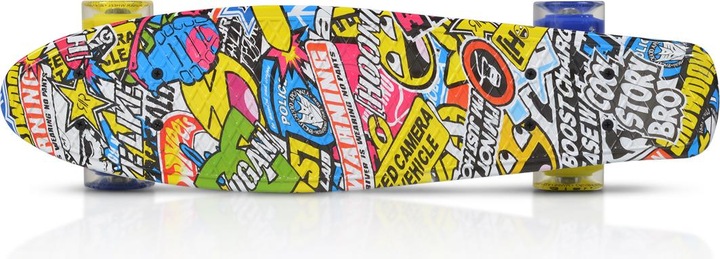 Immagine prodotto Byox Hipster da skateboard per bambini (22.05")