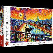 Produktbild Trefl Katze in Paris (1000 Teile)