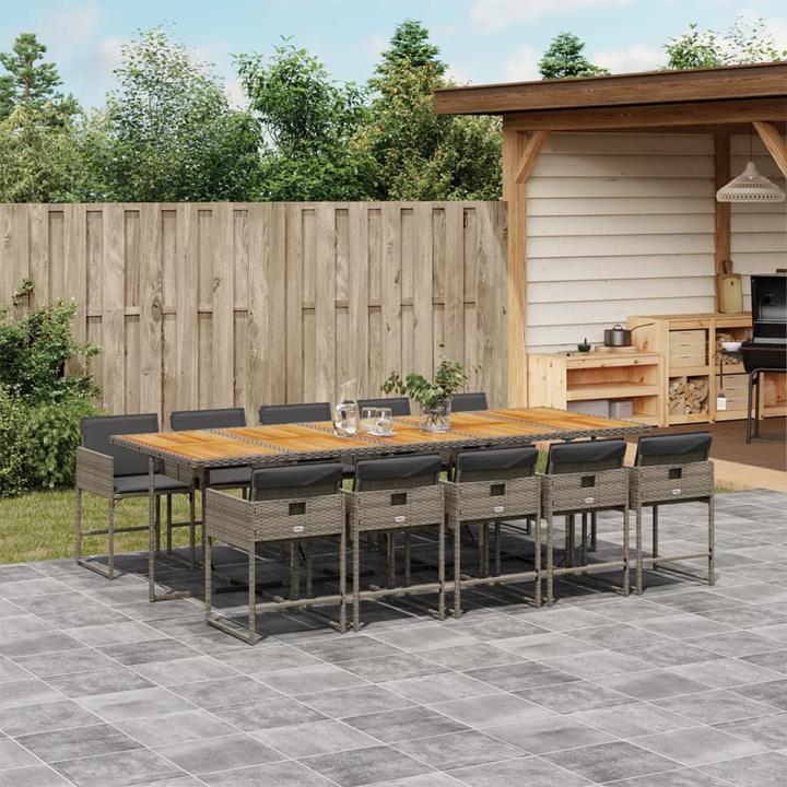 Produktbild vidaXL Garten Essgruppe (275 x 106 x 73 cm)