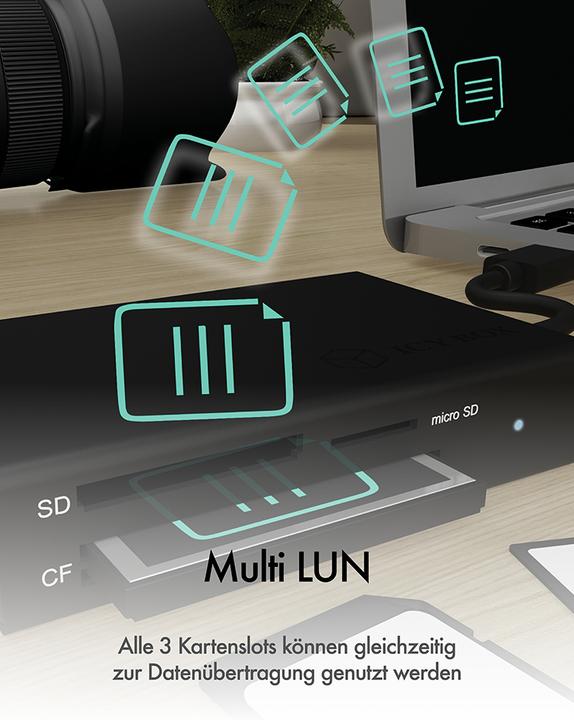 Produktbild Icy Box IB-CR401-C3 (USB-C)