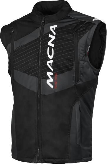 Produktbild Macna CREST Textiljacke schwarz L (Herren, L)
