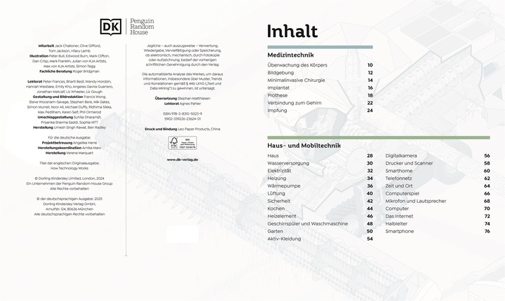 Produktbild Das grosse Buch der Technik (Deutsch, DK/, 2025)