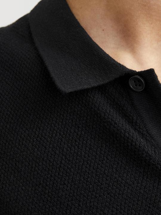 Actual product image Jack & Jones Jjeemil Knit Structure Shirt Ss Sn (XL)