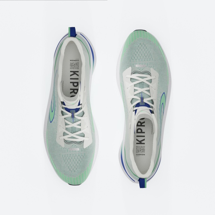 Immagine prodotto Kiprun Laufschuhe Herren - Cushion 500 weiss/grün (44)