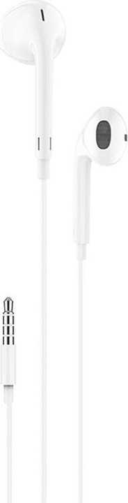 Image du produit Foneng Casque intra-auriculaire, filaire T34, mini jack 3.5mm, télécommande (blanc) (Filaire)