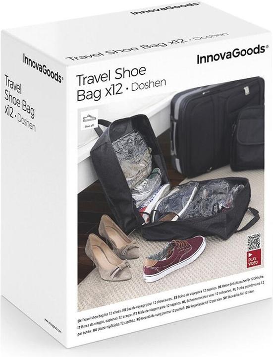 Produktbild InnovaGoods Aufbewahrungstasche für Schuhe - 6 Paar