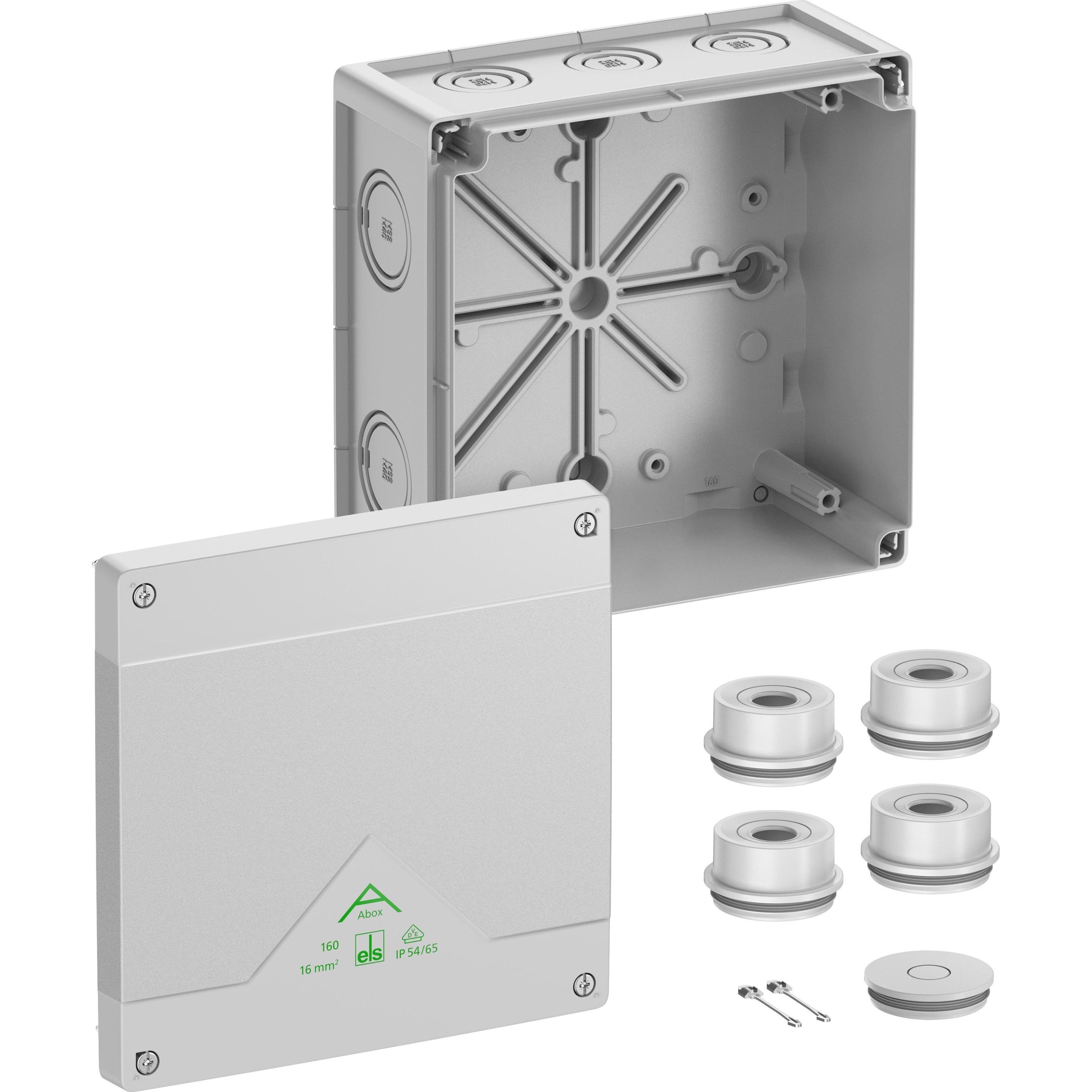 Thumbnail - Spelsberg, Abzweigdose, Abzweigkasten Abox 160-L Schutzart IP55/IP66 max 81640001