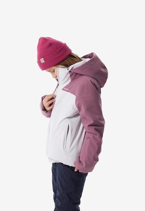 Produktbild Wedze Skijacke Kinder wattiert warm wasserdicht - Piste 500 rosa (140)