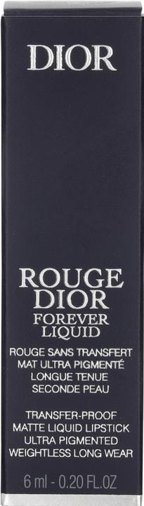 Actual product image Dior Rouge Forever Rouge No 741 (741 Forever Star)