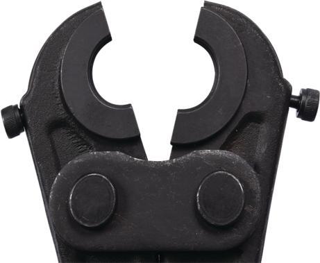 Produktbild Yato Profi Rohrpresszange 4-teilig für Aluminium-Verbundrohre PEX-AL-PEX, 16-26mm, TH- und U-Kontur (525 mm)