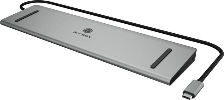 Actual product image Icy Box IB-DK2106a-CPD (USB-C, 7 Ports)