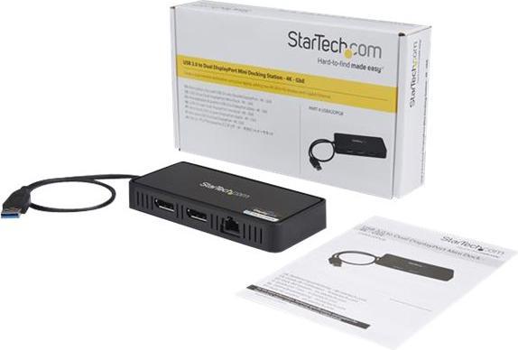 Produktbild StarTech USB To Dual DP Docking Station (USB-C, 1 Port)