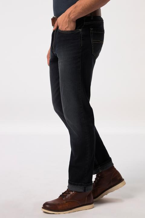 Actual product image JP1880 Super Stretch Used Look 5 Pocket Straight Fit Denim Jeans (56)