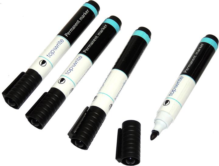 Actual product image Topwrite Permanent-Marker (4x)