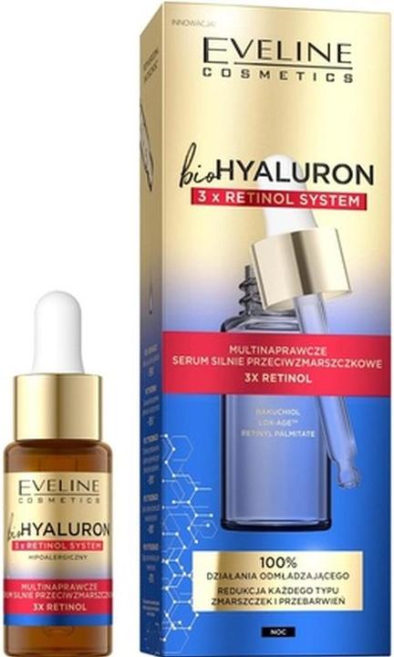 Produktbild Eveline Bio Hyaluron 3x Retinol System (18 ml)