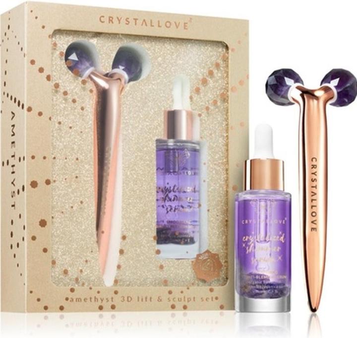 Crystallove Goldener Amethyst 3D Lift & Sculpt Set