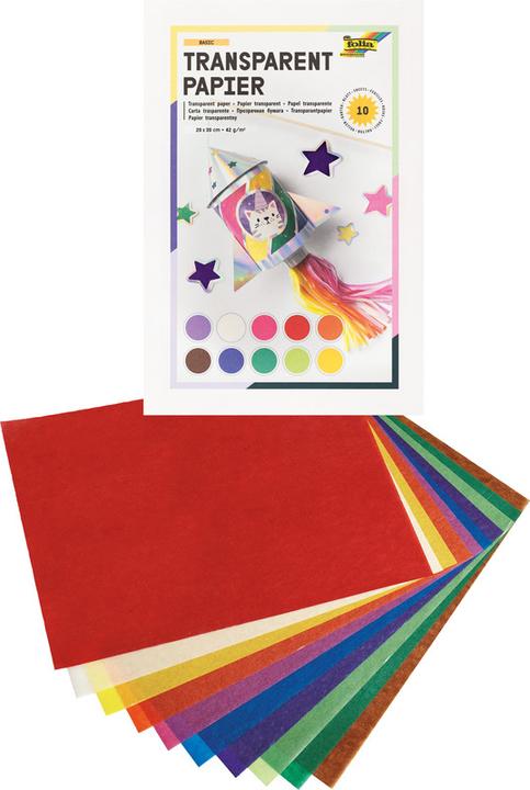 Produktbild Folia Transparentpapier (42 g/m², 10 x)