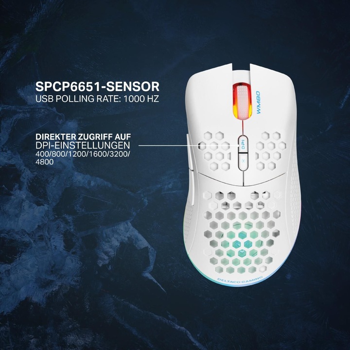 Actual product image Deltaco Gaming DM220 (Cable, Wireless)