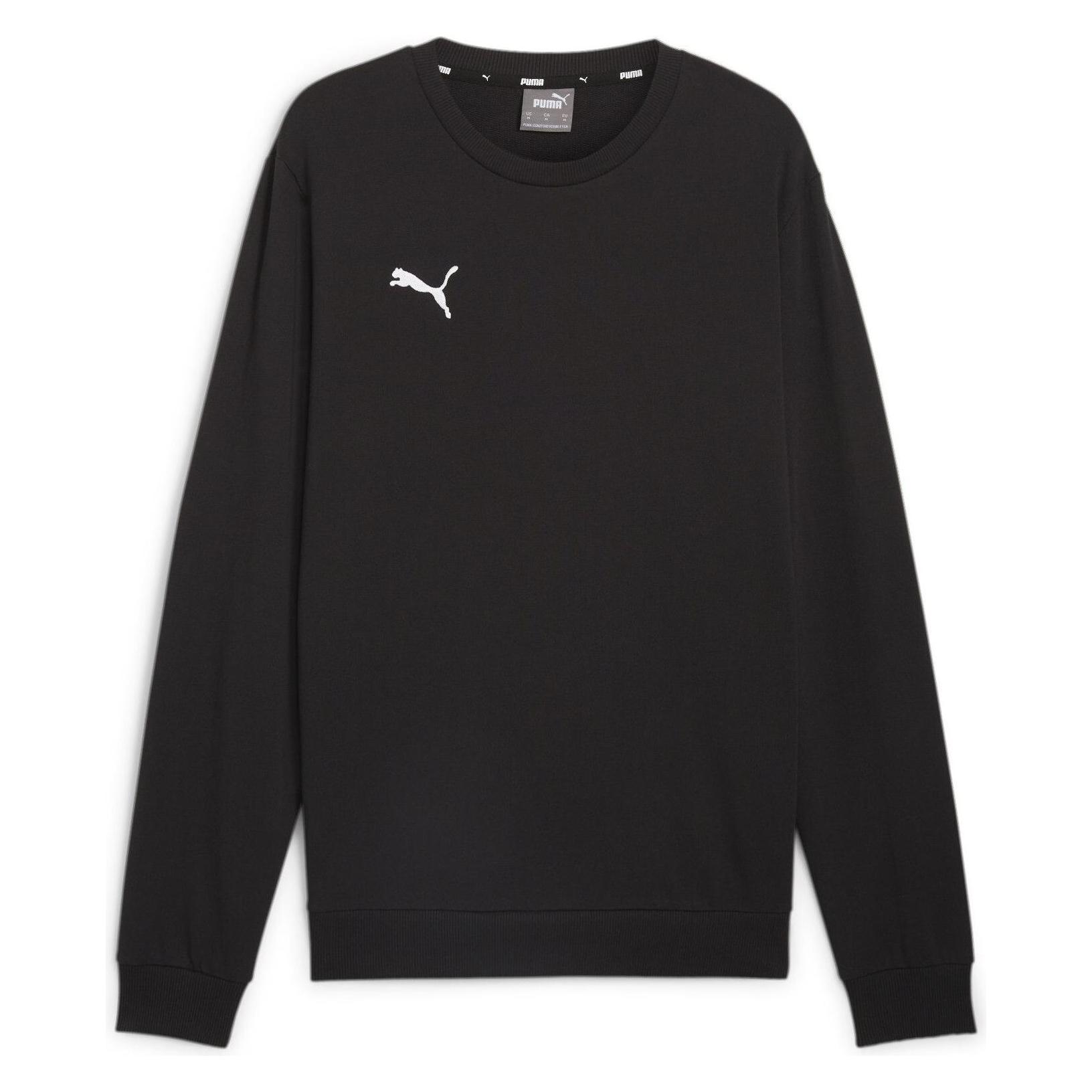 Puma, Mannen, Springer, TeamGOAL Casuals Crew Neck Sweat, Zwart, (3XL)