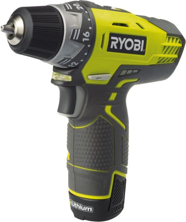 Actual product image Ryobi R12DD-L13S cordless drill driver
