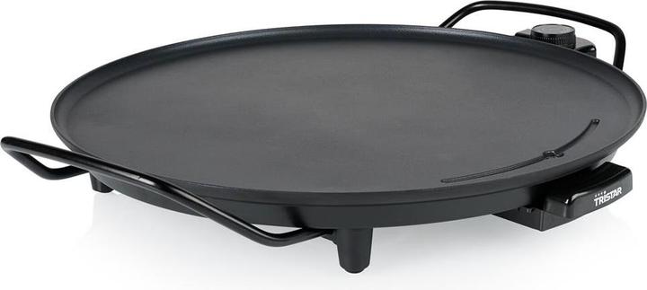 Tristar Bakplaat Rond BP-2787 - Gourmet bakplaat - Cirkel Grill voor 4 personen - Met regelbare thermostaat (EU plug)