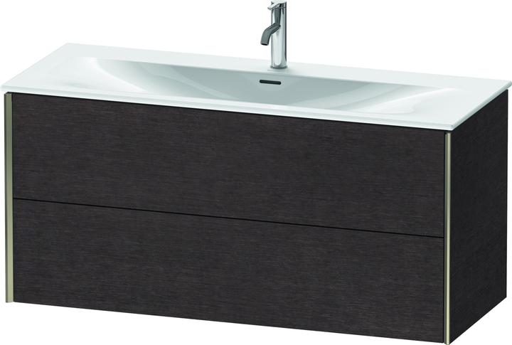 Actual product image Duravit Durait XViu 4136 Vanity unit wall-mounted, 2 drawers, for washbasin Viu 234412, 1210x480 mm (121 x 48 x 56 cm)
