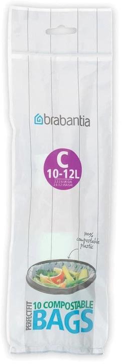 Produktbild Brabantia PerfectFit Kehrichtsack Kompost (10 x, 12 l)