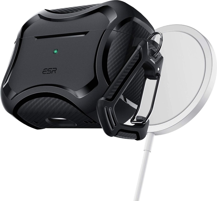 Actual product image ESR Cyber Tough Case with HaloLock (Charging case cover)
