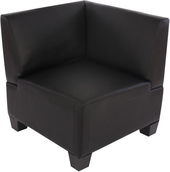 Produktbild Swisshandel24 Modular Sofa-System Couch-Garnitur Lyon 6-1-1, Kunstleder schwarz