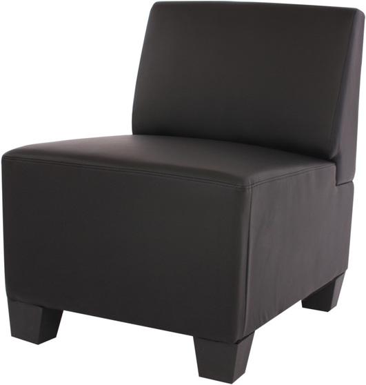 Produktbild Swisshandel24 Modular Sofa-System Couch-Garnitur Lyon 6-1-1, Kunstleder schwarz