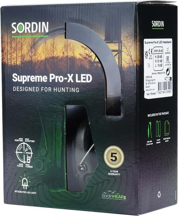 Produktbild Sordin Supreme Pro X LED (1x)