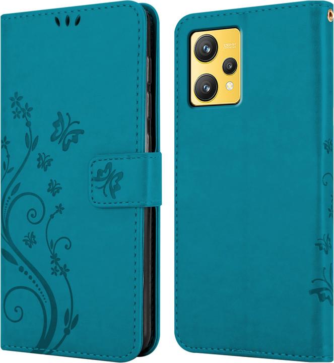 Image du produit Cadorabo Étui Flower Book pour Realme 9 4G / 9 PRO+ (Realme 9 4G, Realme 9 Pro Plus)