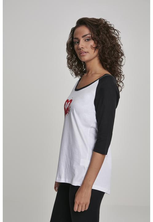Produktbild Merchcode Ladies Pistol Heart Raglan Tee (M)