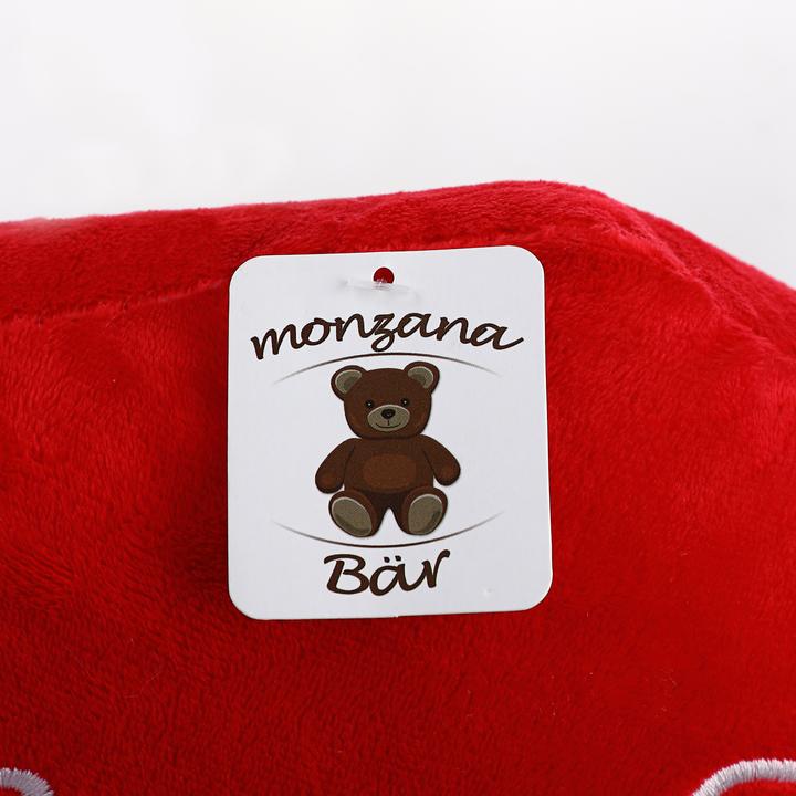 Actual product image Monzana Teddy Bear 50-175cm with Heart Pillow 26-32cm (150 cm)